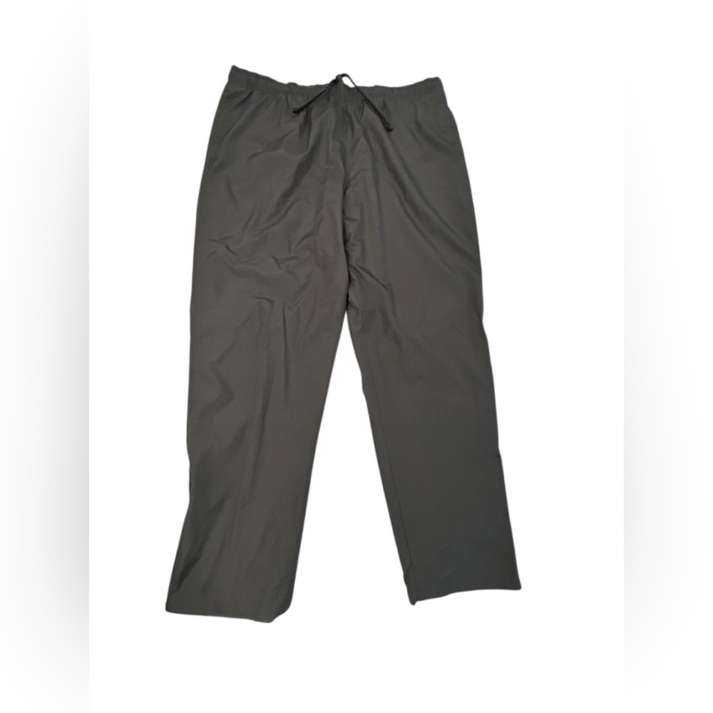 SB Tech Men's Black Athletic Pants XL Zip Ankle Cuffs‎ Drawstring Waist